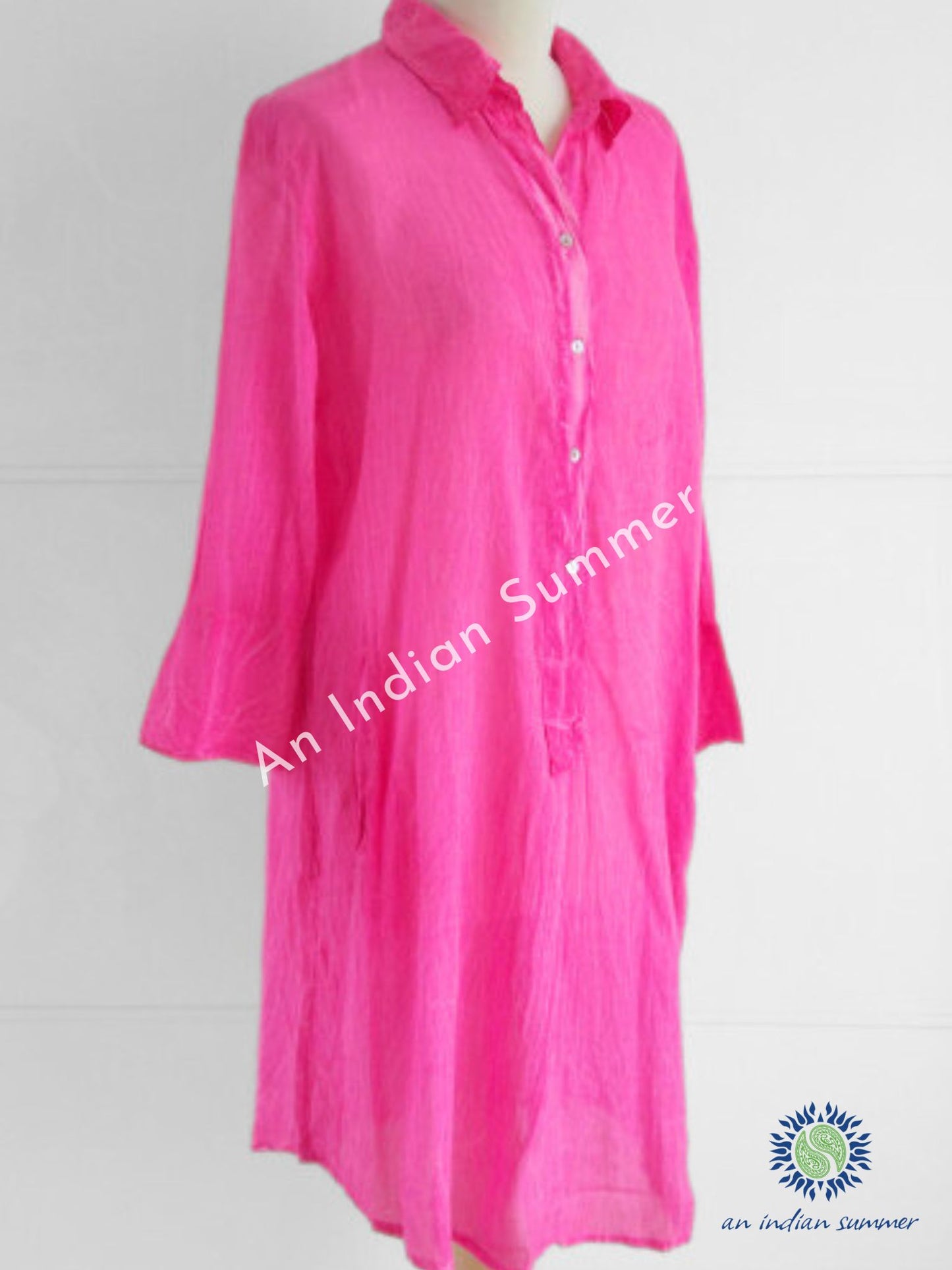Petunien-Hemdkleid