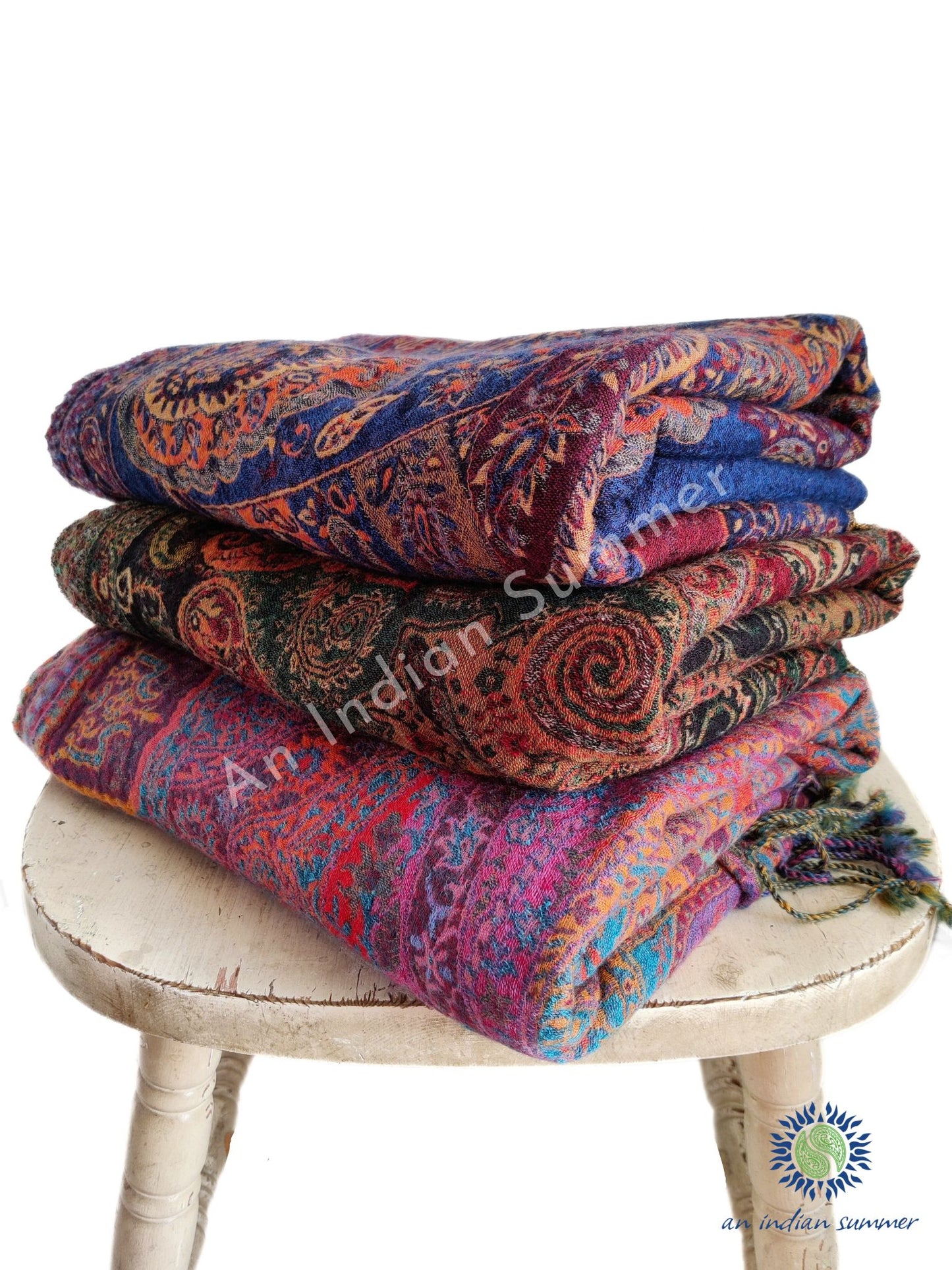 Reversible Heritage Jamevar-Überwürfe