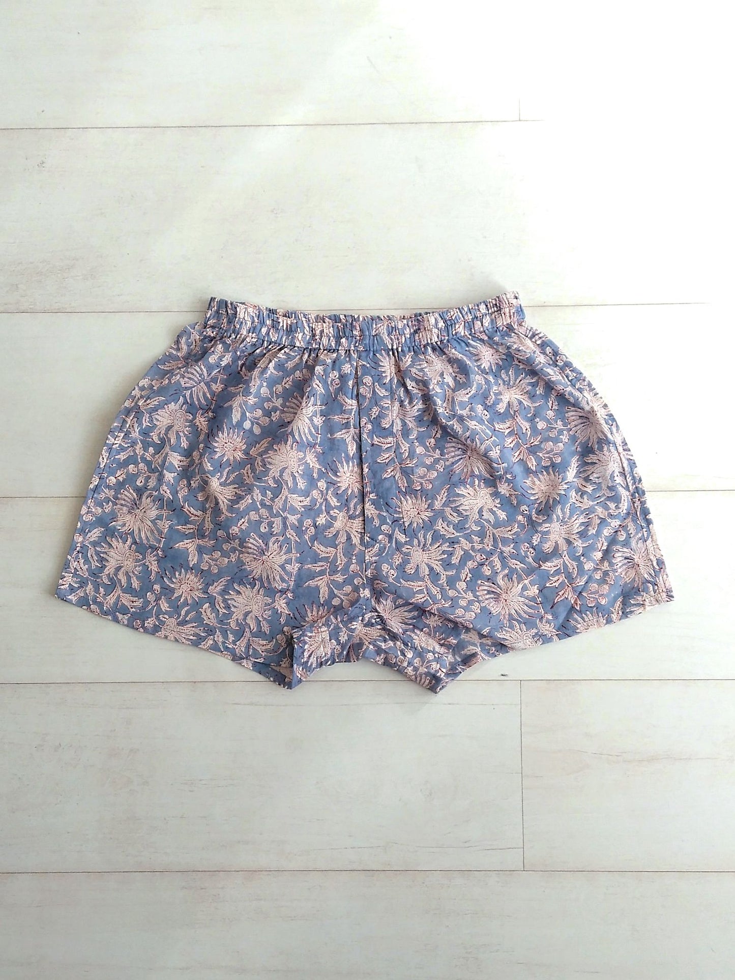 Holly Boxer Shorts - Dove Grey - An Indian Summer