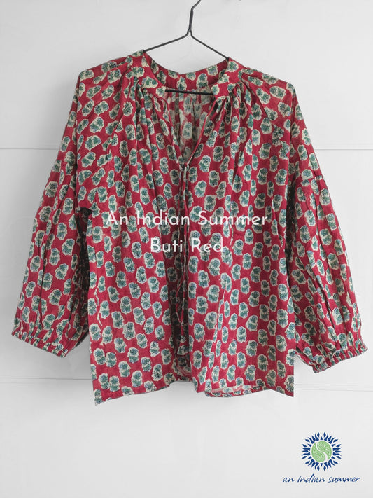 Blouson Sleeve Blouse