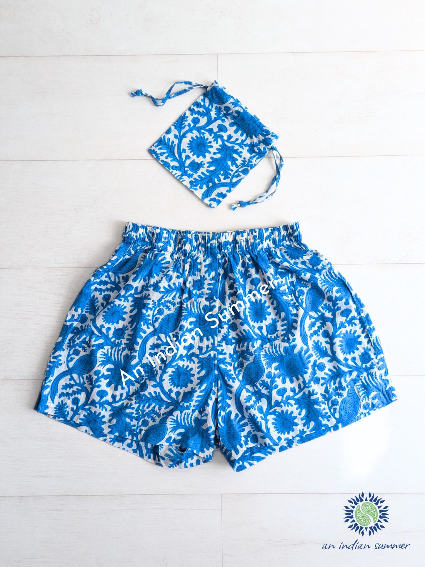 Boxershorts Birdsong Green