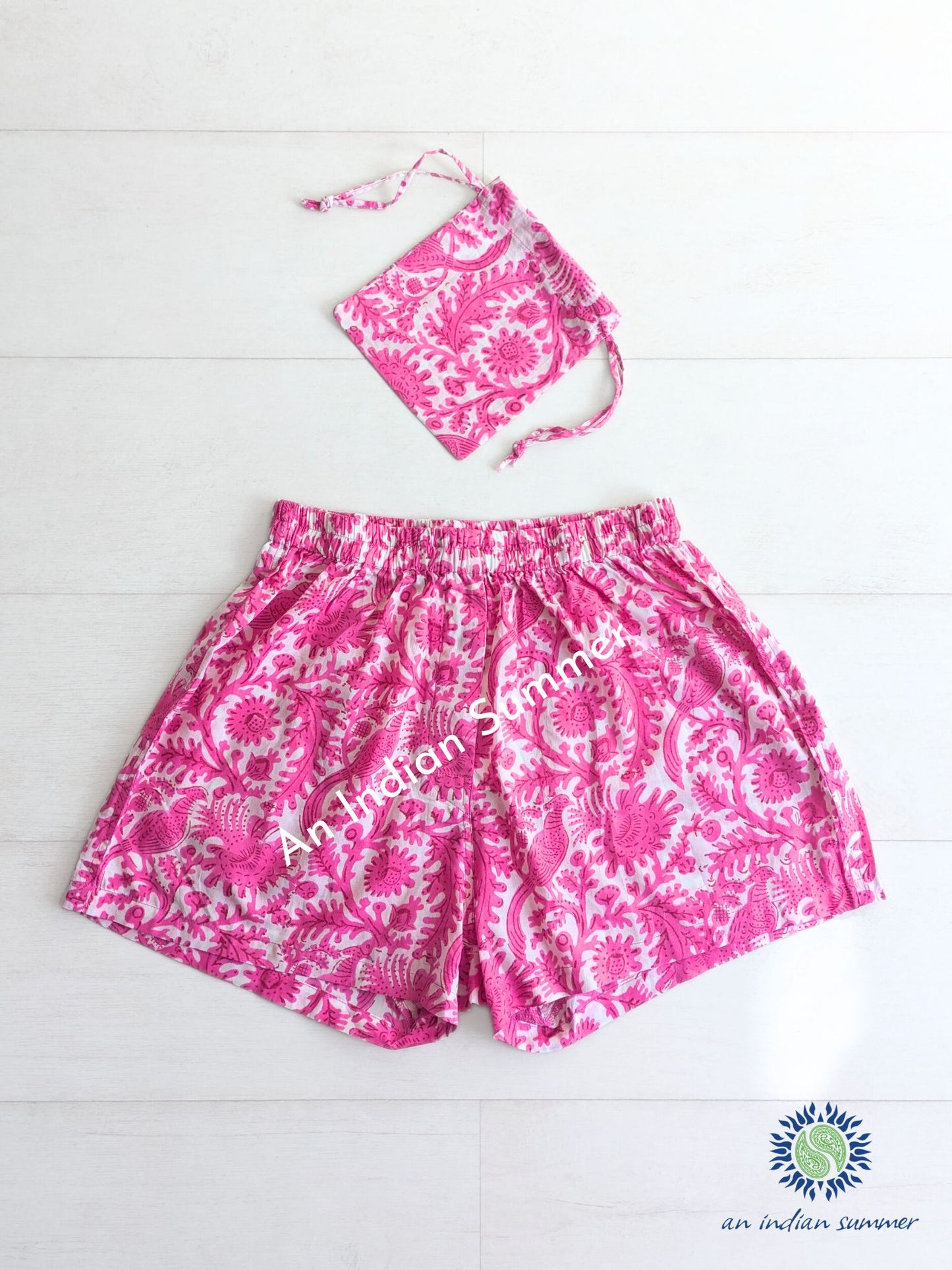 Boxer Shorts Birdsong Pink