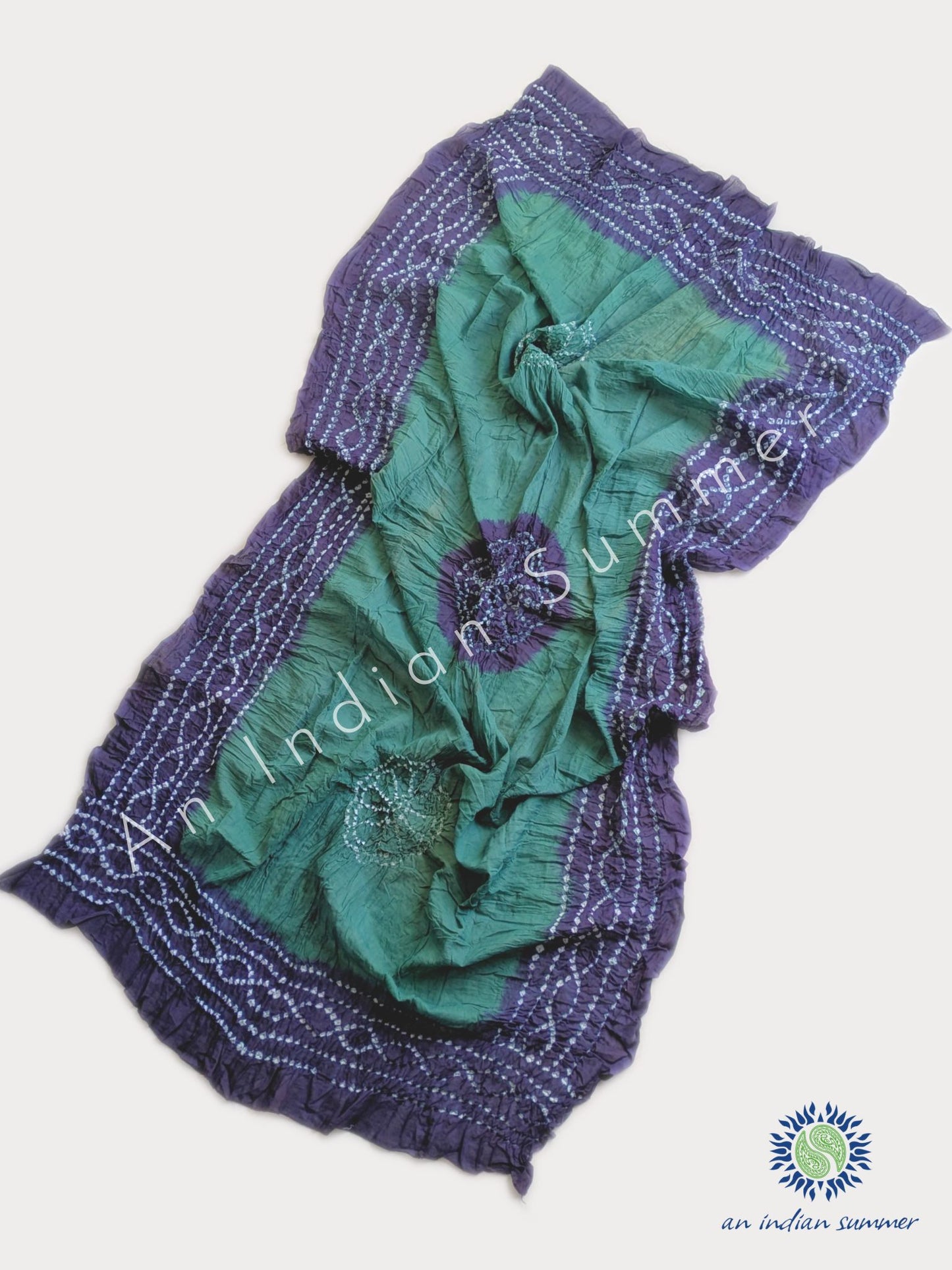 Contrast Bandhani Sarongs