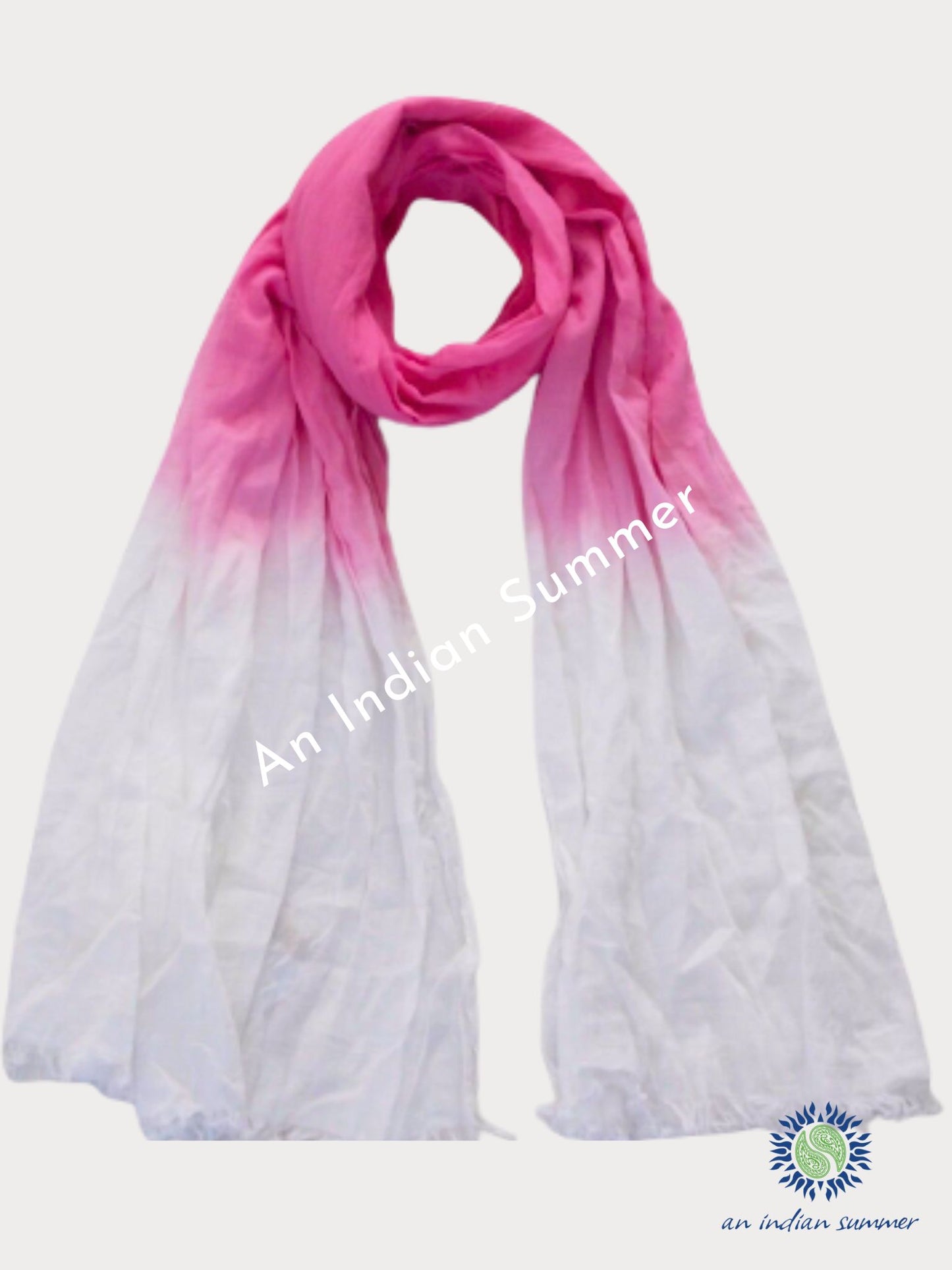 Cotton Scarves Ombre - Available in 3 Colourways