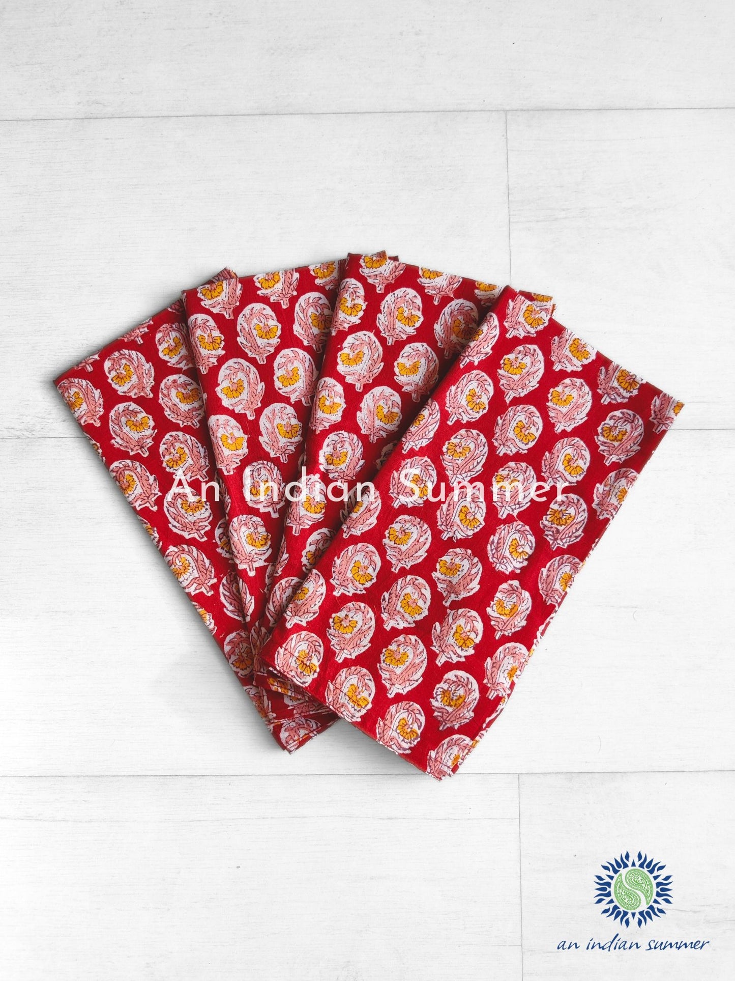 Cotton Napkins - Available in Various Designs