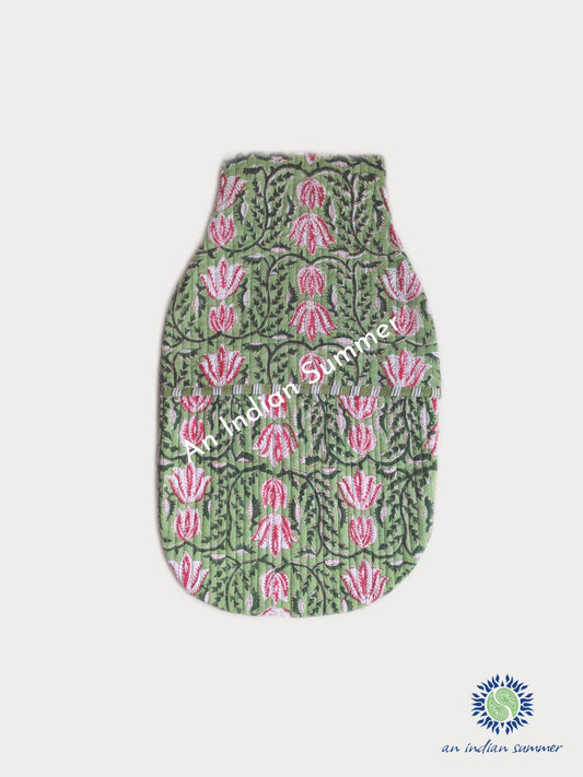 Hot Water Bottle Cover Lily