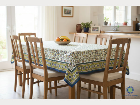 Floral Tablecloth - Ketki - Available in 3 Colourways