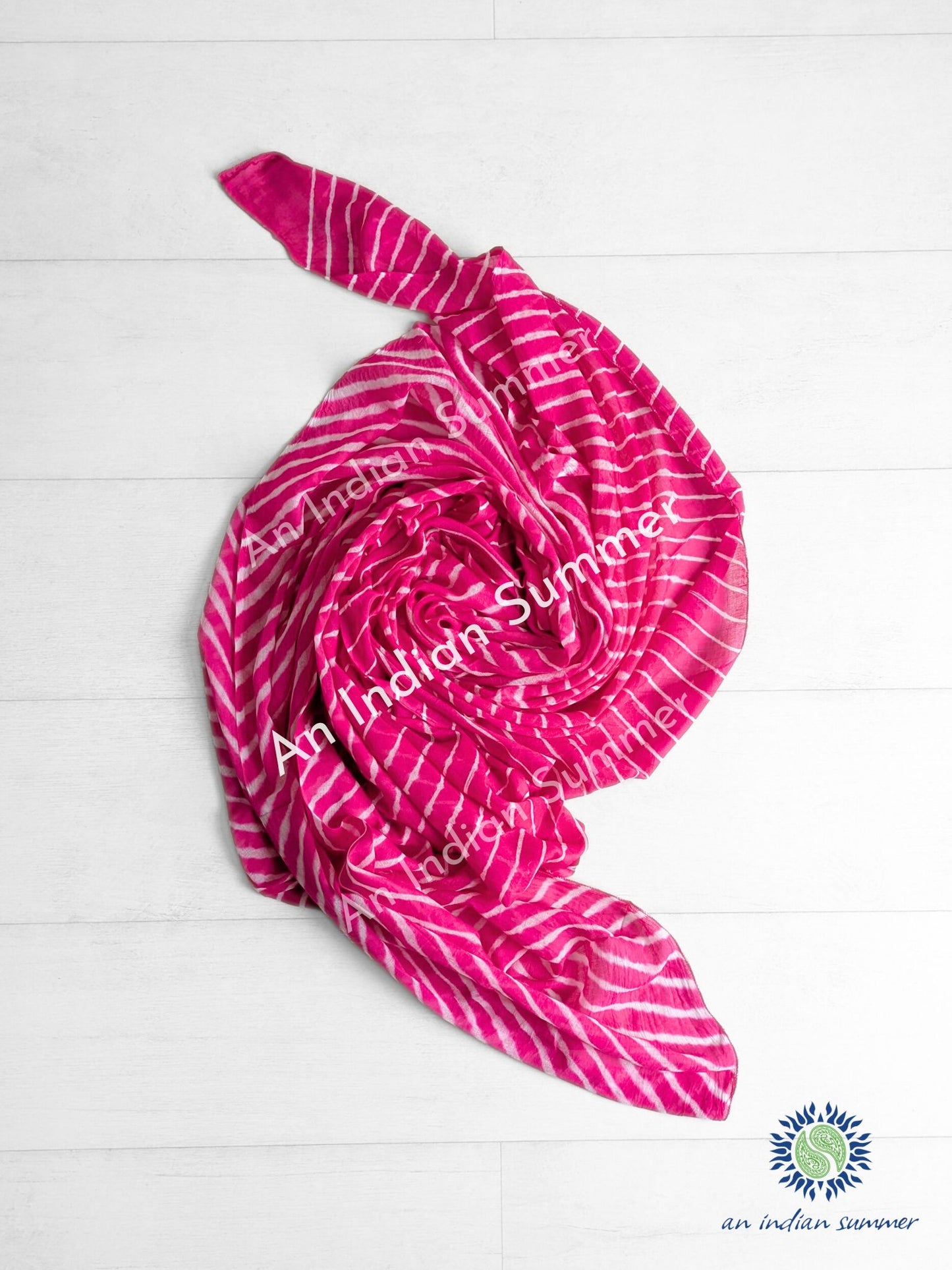 Shibori Waves Cotton Sarong - Available in 5 Colourways