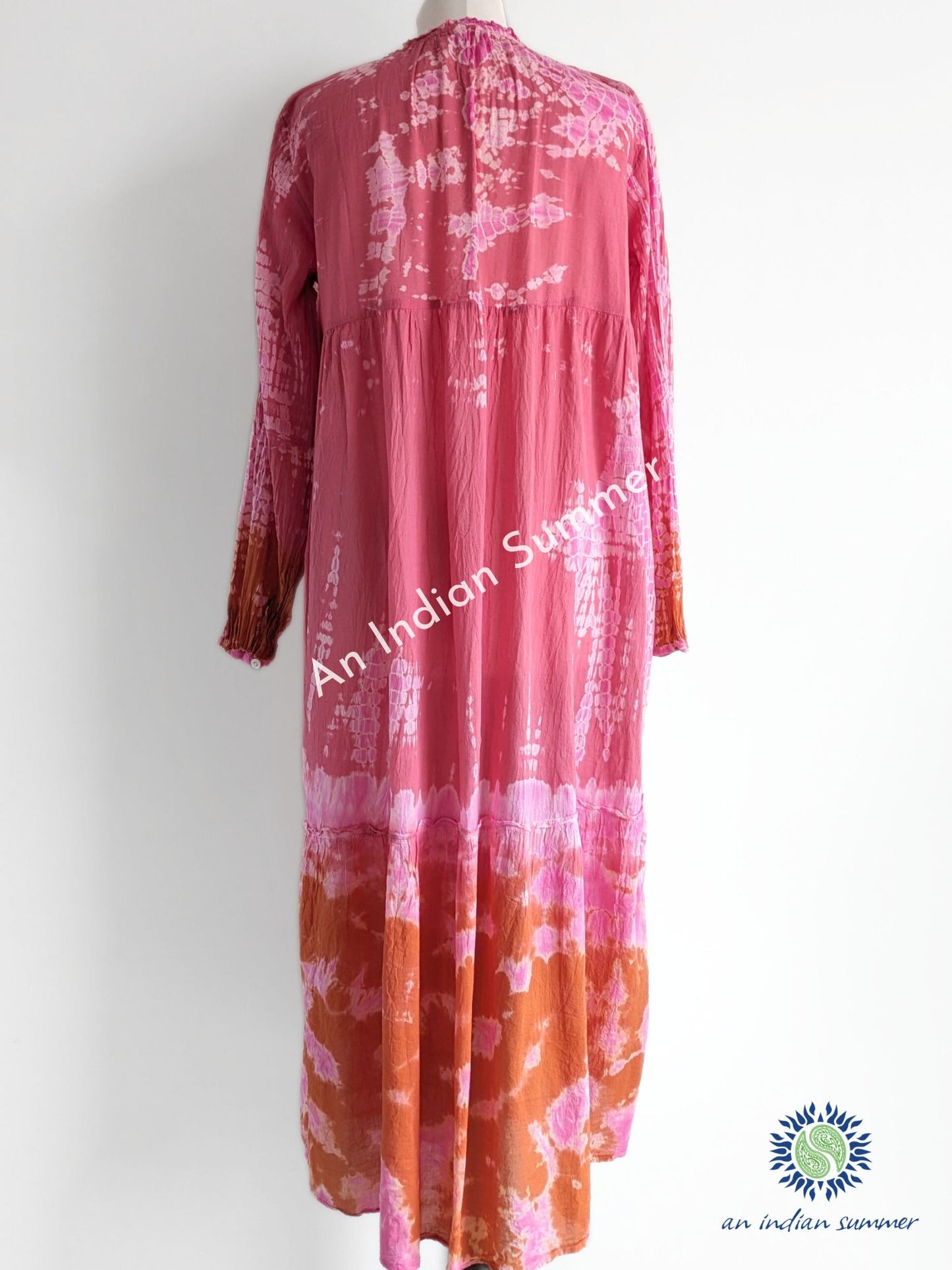 Shibori Maxi Dress - Available in 2 Colourways