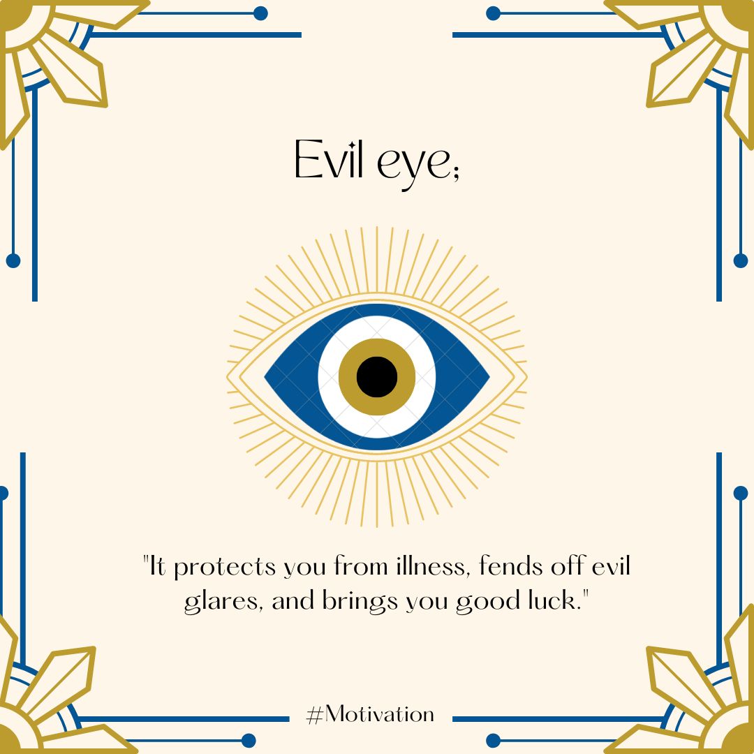 Woven Border Sarong - Evil Eye