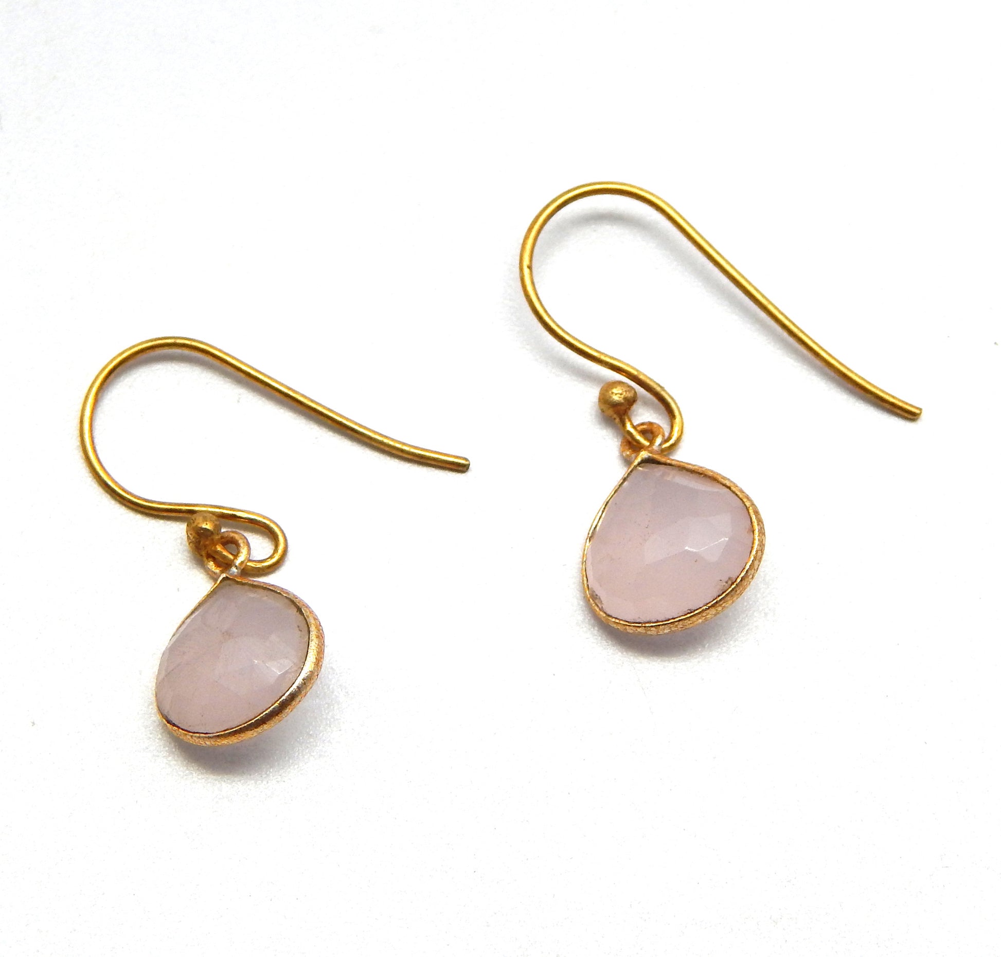 Rose Quartz Earrings - An Indian Summer