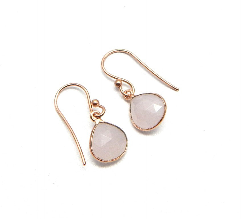 Rose Quartz Earrings - An Indian Summer