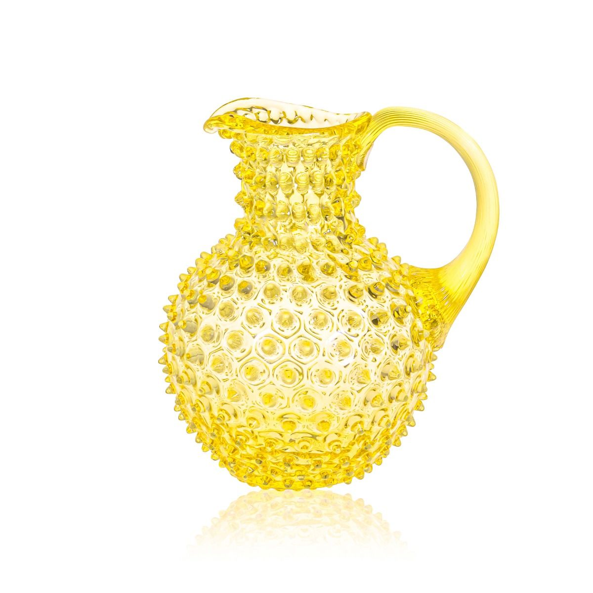 An Indian Summer Crystal Hobnail Jug Citrine | An Indian Summer | Seasonless Timeless Sustainable Ethical Authentic Artisan Conscious Clothing Lifestyle Brand