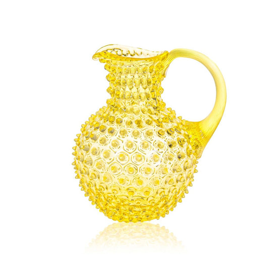 An Indian Summer Crystal Hobnail Jug Citrine | An Indian Summer | Seasonless Timeless Sustainable Ethical Authentic Artisan Conscious Clothing Lifestyle Brand