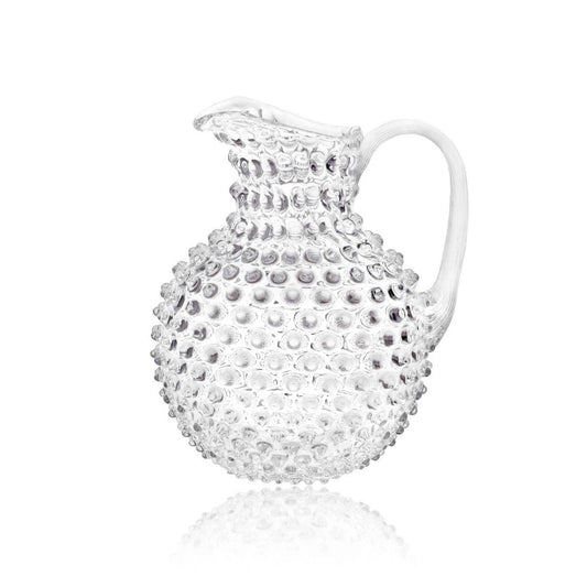An Indian Summer Crystal Hobnail Jug Crystal | An Indian Summer | Seasonless Timeless Sustainable Ethical Authentic Artisan Conscious Clothing Lifestyle Brand