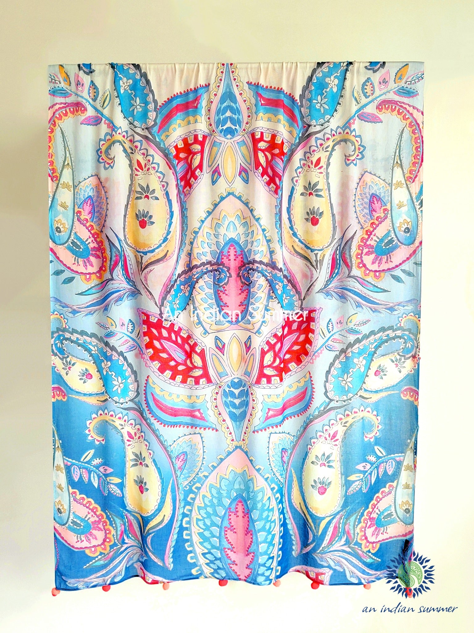 Paisleys | Art Inspired Shawls | An Indian Summer | Seasonless Timeless Sustainable Ethical Authentic Artisan Conscious Clothing Lifestyle Brand