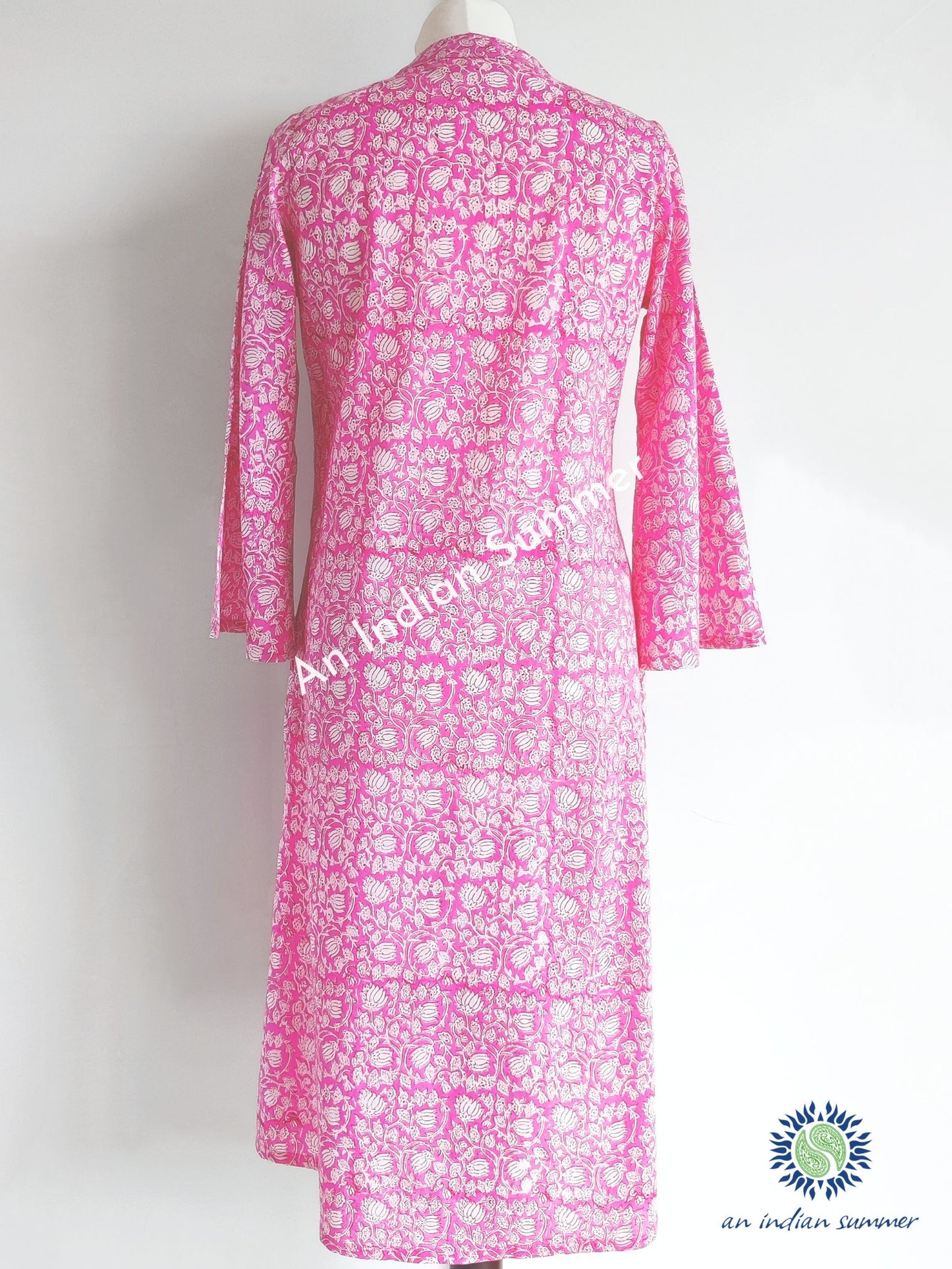 Robe Pincée Nalini Rose