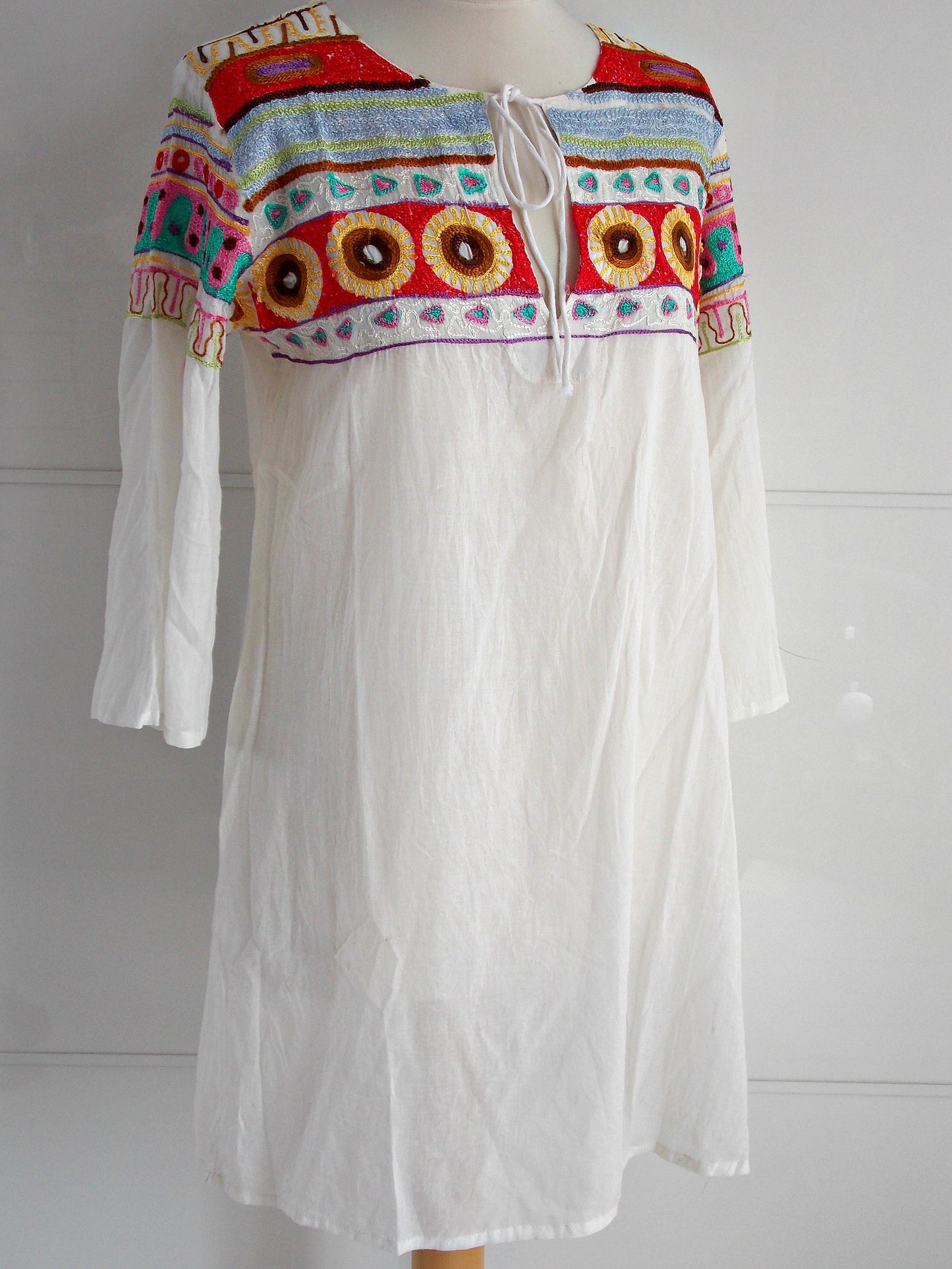 Folk Embroidery Tunic - An Indian Summer