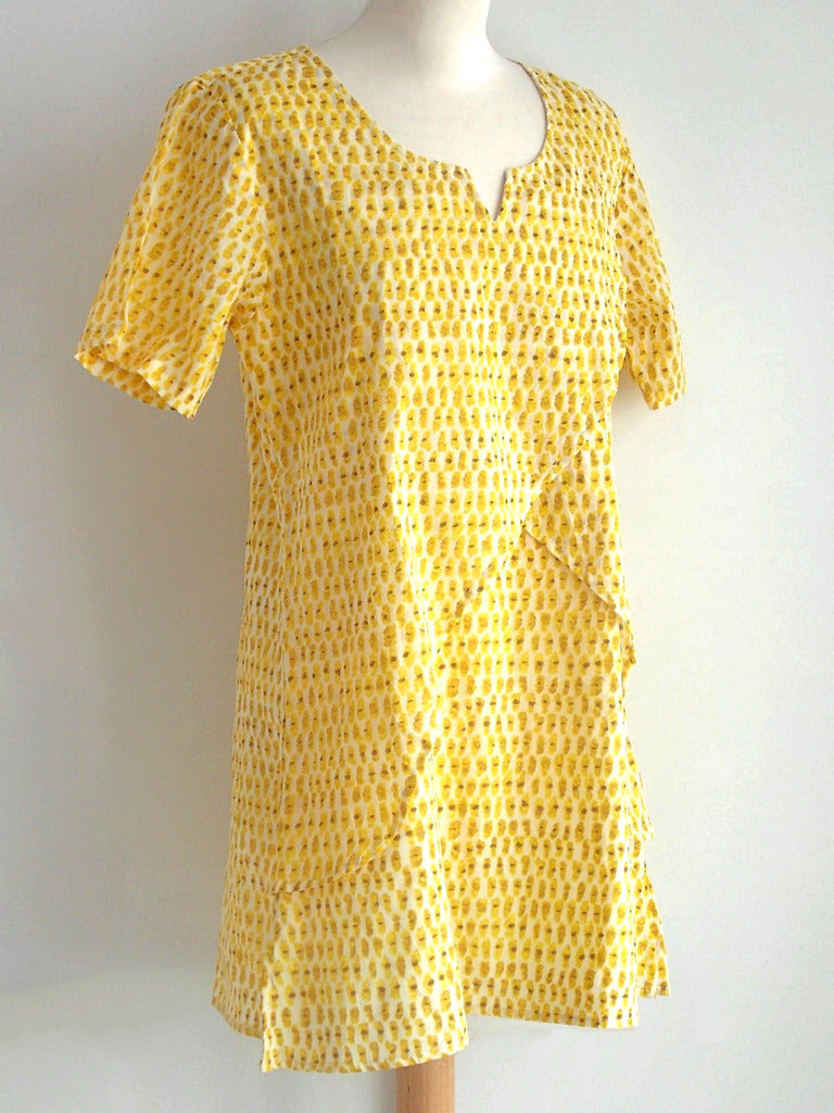 Laguna Yellow Tunic Dress - An Indian Summer