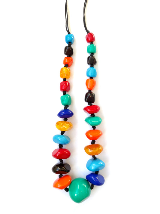 Mila Necklace - Multicoloured - An Indian Summer